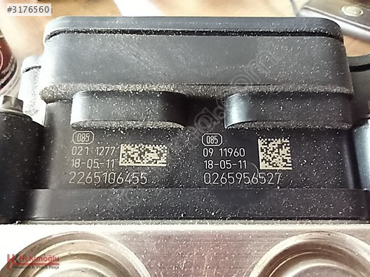 RENAULT KANGOO 4 KANGOO 3 ABS BEYNİ 476601406 R, 2265106455 0265
