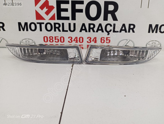 TOYOTA COROLLA SIFIR SAĞ SOL SİS FAR 02-04 OEM:81211-12150