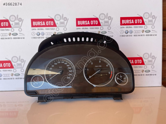 BMW F10 F11 F07 KM SAATİ KADRAN 9227614-01 SÖKME ORJINAL