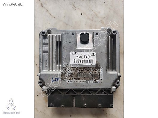 Audi A4 A5 2.0 TDI Motor Beyni 03L906018JJ - 0281018346