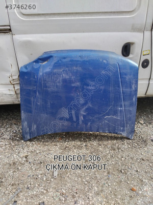 PEUGEOT 306 ÇIKMA ORJİNAL ÖN KAPUT