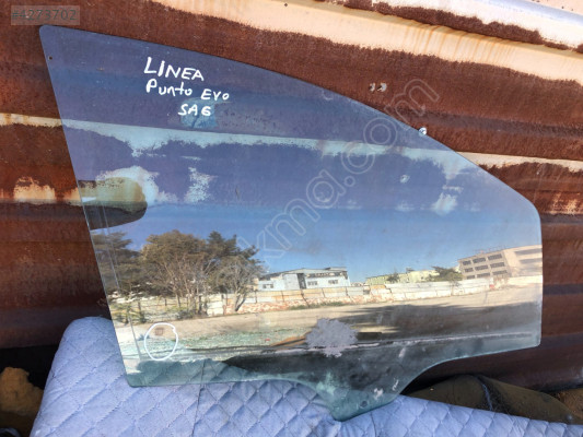 Fiar Linea Punto EVO Sağ Ön Kapı Camı