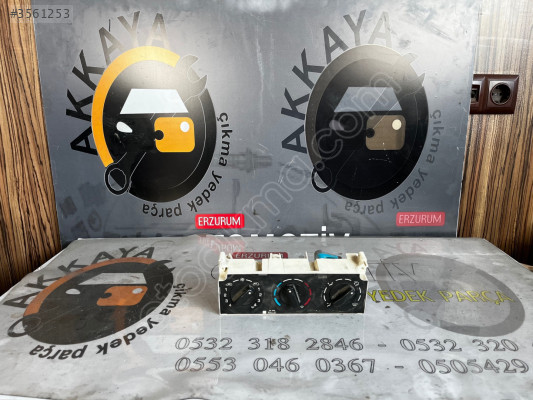 Berlingo Kalorifer Kontrol Paneli Orjinal Çıkma (03-12)