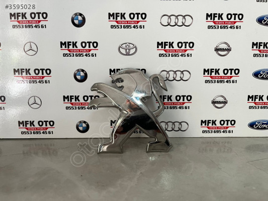 PEUGEOT 208 ÖN KAPUT ARMA LOGO ORJİNAL
