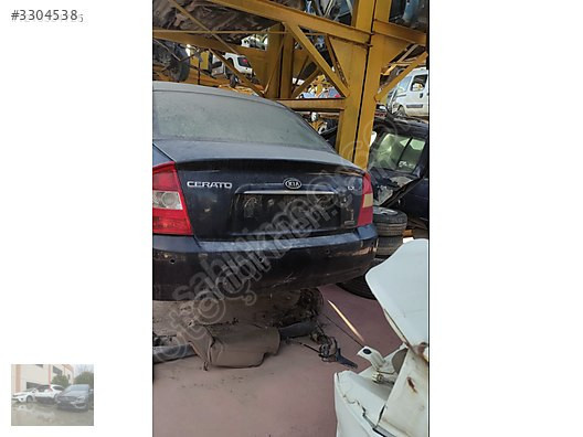 2007 KİA CERATO BAGAJ KAPAĞI ÜNALLAR OTO YEDEK PARÇA