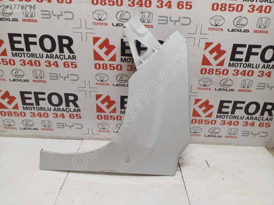 TOYOTA PROACE CİTY SOL ÖN ÇAMURLUK ORJİNAL ÇIKMA YEDEK PARÇA