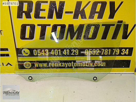 RENAULT MEGANE 4 SOL ÖN KAPI CAMI ORJ ÇIKMA RENKAY OTO KOCAELİ