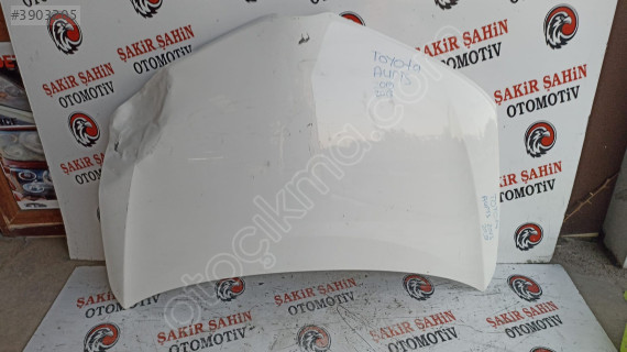 2009-2013 Toyota Auris Motor Kaputu çıkma parça