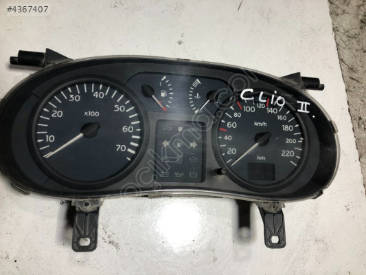 Renault Clio II 1.2 2001-2005 Kilometre Saati 21672313-0