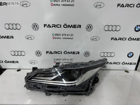 TOYOTA COROLLA ÖN SOL FAR ORJİNAL FULL LED