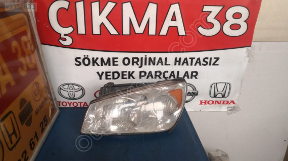 Kia Cerato Sol Ön Far Orjinal Çıkma
