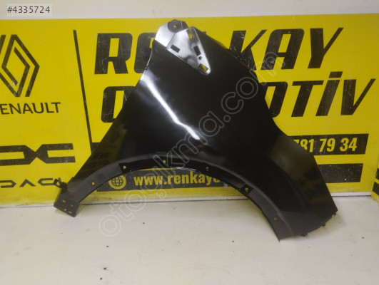 631001642R RENAULT CAPTUR SAĞ ÖN ÇAMURLUK SİYAH ORJ ÇIKMA RENKAY