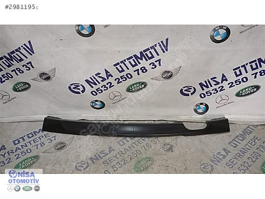 BMW 3 SERİSİ F30 KASA ARKA TAMPON M DİFÜZÖR 51128054197 SIFIR
