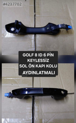 5H1835205H GOLF 8 ID 6 PİN KEYLESSİZ SOL ÖN KAPI KOLU AYDINLATMAL