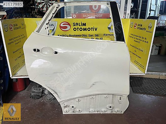 RENAULT CAPTUR ÇIKMA ORJİNAL SAĞ ARKA KAPI VE DİĞER PARÇALARI