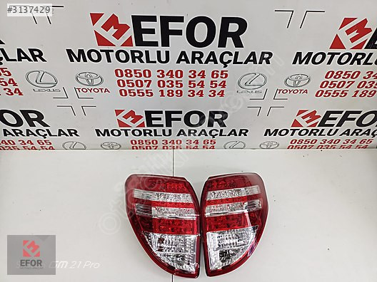 TOYOTA RAV4 SIFIR SAĞ STOP LEDLİ 08-12 OEM NO: 81551-42120