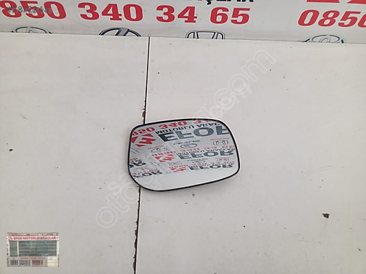 TOYOTA COROLLA ORJİNAL ÇIKMA SOL AYNA CAMI 07-12