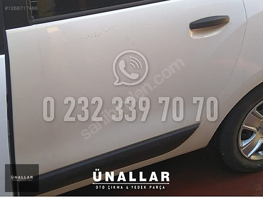 DACİA LODGY SOL ARKA KAPI ve TÜM AKSAMLARI | ÜNALLAR OTO ÇIKMA |