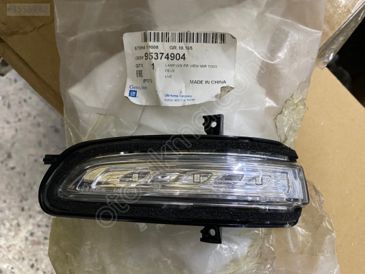 CHEVROLET TRAX SOL AYNA SİNYALİ SIFIR ORJİNAL 95374904