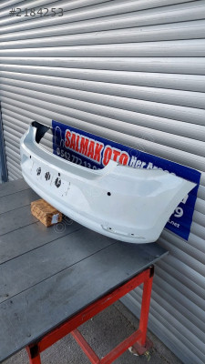 VW POLO 2015-2018 BEYAZ ARKA TAMPON-DÜZCE ÇIKMA