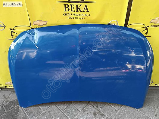 OPEL CORSA F MOTOR KAPUTU MAVİ ÇIKMA ORJİNAL YEDEK PARÇA
