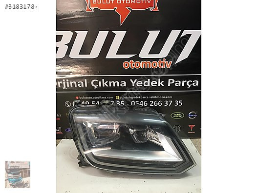Volkswagen amarok 2012-2019 sağ ledli far çıkma