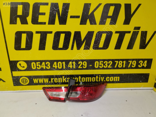 RENAULT CLİO 4 İÇ DIŞ SAĞ STOP SIFIR YAN SANAYİ RENKAY KOCAELİ