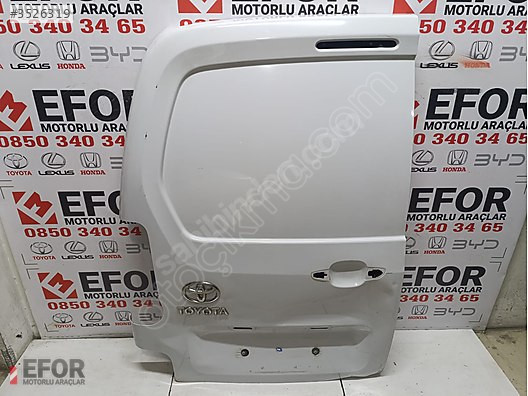 TOYOTA PROACE SOL ARKA BAGAJ KAPAĞI ÇIKMA ORİJİNAL PARÇA 2023