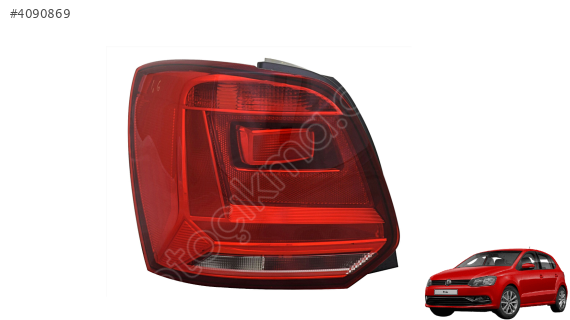 6C0945095 VW POLO 2015-2017 SOL STOP LAMBASI