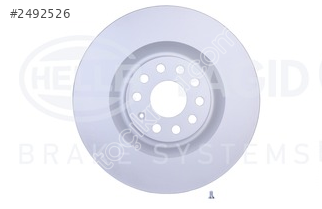 VW Golf - Passat Ön Fren Diski HELLA PAGID 8DD355109541