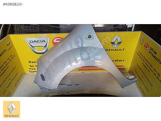 RENAULT KANGOO ÇIKMA ORJİNAL SOL ÖN ÇAMURLUK VE DİGER PARÇALARI