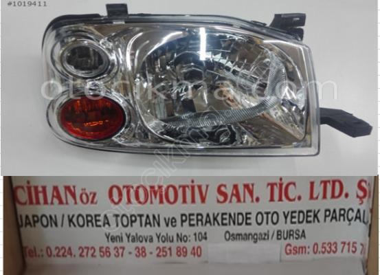 Nissan Skystar Sağ Far 2003 Sonrası