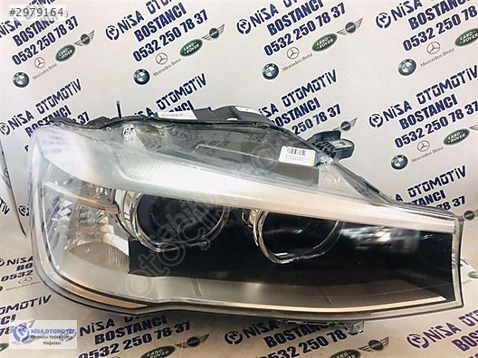 BMW X3 F25 KASA SAĞ İÇ ADAPTİFLİ XENON FAR ORJ 63117401132