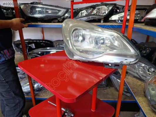 OPEL CORSA D SAĞ FAR ORJİNAL ÇIKMA