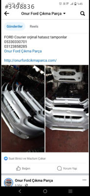 ford courıer ön tampon