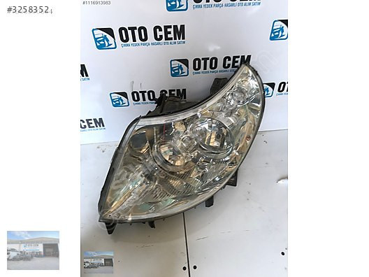 OTO CEMDEN ÇIKMA FİAT DUCATO 2011 SOL FAR