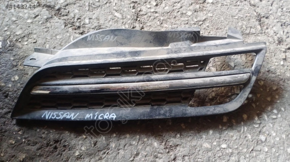 2002-2010 Nissan Micra K12 Sol Tampon Izgarası Kromlu