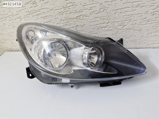 OPEL CORSA D SAĞ ÖN FAR MOTORLU SİYAH SIFIR 2007-2009