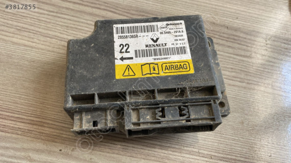 Renault megane airbag beyni