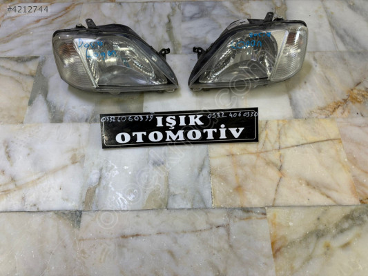 dacia logan sedan çıkma far sağ sol takım  orjinal 2005-2013