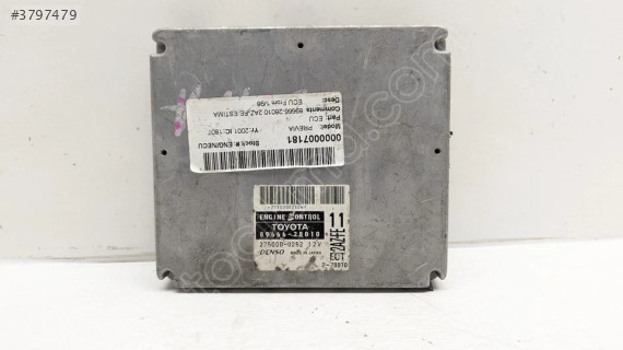 Toyota Esti̇ma 2.4 Motor Beyni / 89666-28010