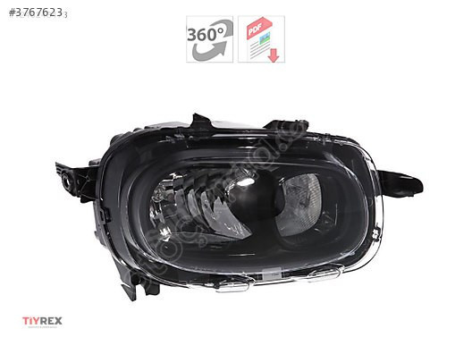 Citroen C3 Sağ Far Sıfır 450401 Valeo