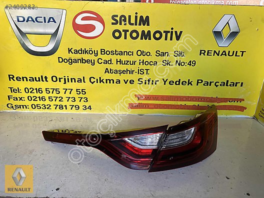 RENAULT MEGAN 4 ÇIKMA ORJİNAL SAĞ İÇ DIŞ STOP