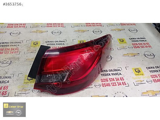 OPEL ASTRA J SEDAN SAĞ STOP ÇIKMA SÖKME YEDEK PARÇA