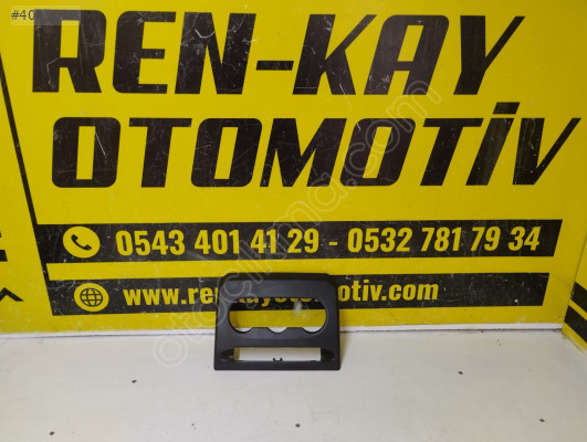 682602613R DACİA DUSTER KLİMA KONTROL PANELİ ÇERÇEVESİ ORJ ÇIKMA