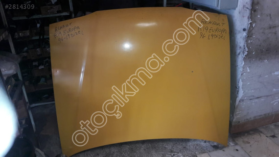RENAULT R19 1996 MODEL 1.9 DİZEL ÖN KAPUT