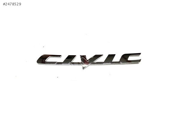 Honda Civic FD6 Arka Civic Yazısı 2006-2011