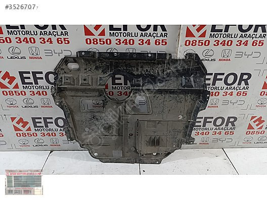 TOYOTA COROLLA ORJİNAL ÇIKMA MOTOR ALT MUHAFAZA