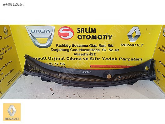 RENAULT KADJAR ÇIKMA ORJİNAL ÖN CAM IZGARASI VE DİGER PARÇALARI