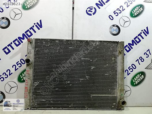 BMW 7 SERİSİ E65 KASA SU RADYATÖRÜ ORJ ÇIKMA 17117585439